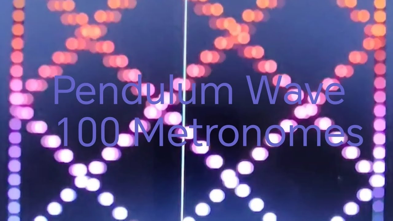 Pendulum Wave 100 Metronomes (Full Version) 