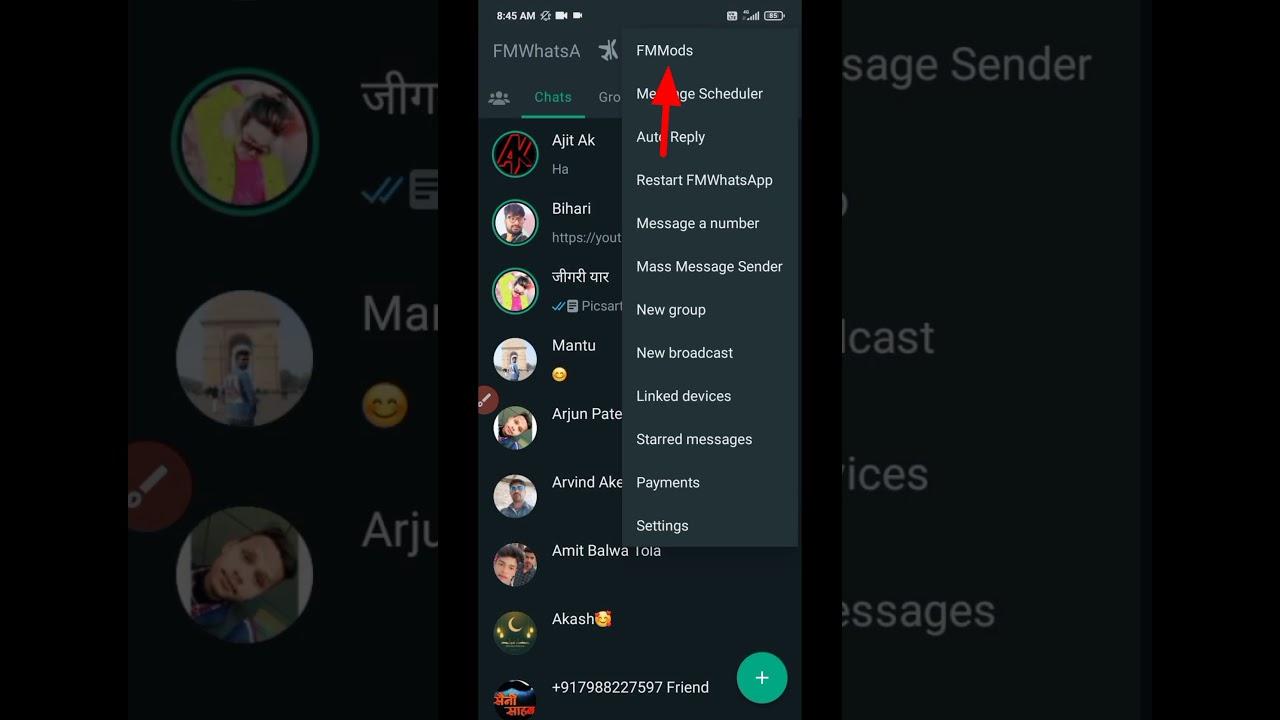 How To Hide FM WhatsApp Status view! #viral #shorts #youtubeshorts #fmwhatsapp #whatsapptips