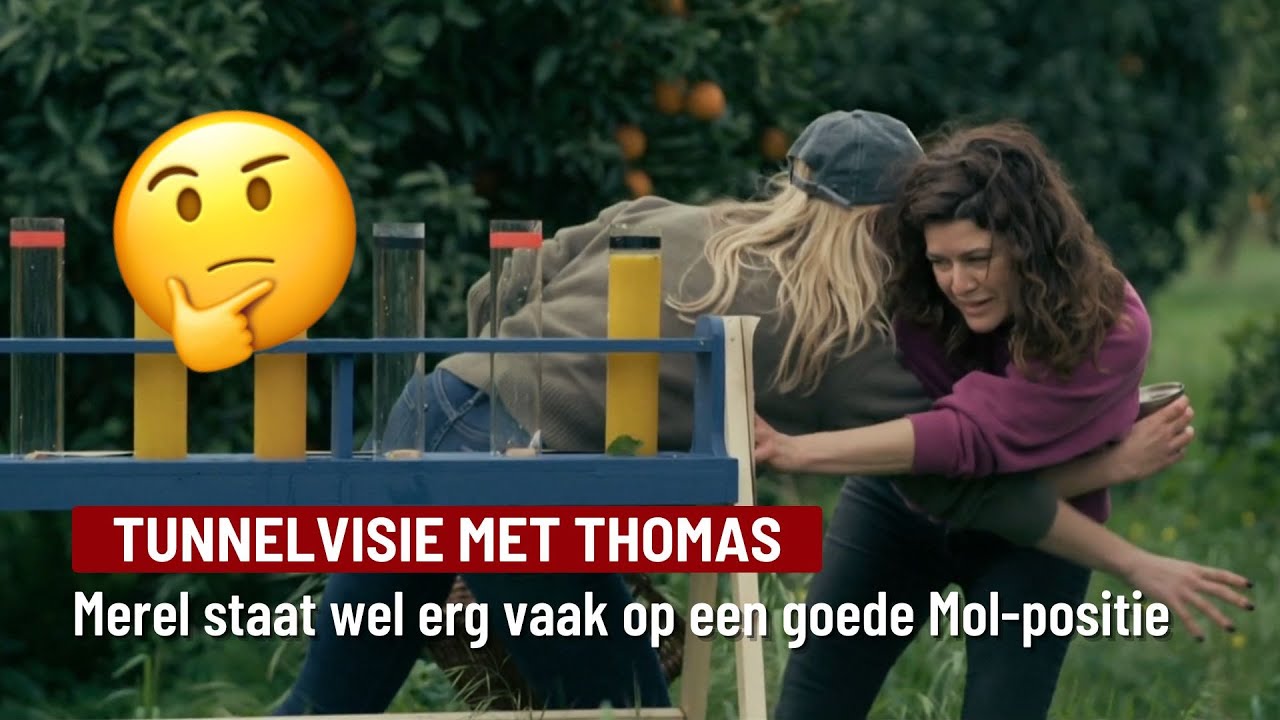 Wie Is de Mol 2025: 'Merel staat wel erg vaak op een goede Mol-positie' (Tunnelvisie met Thomas #6)