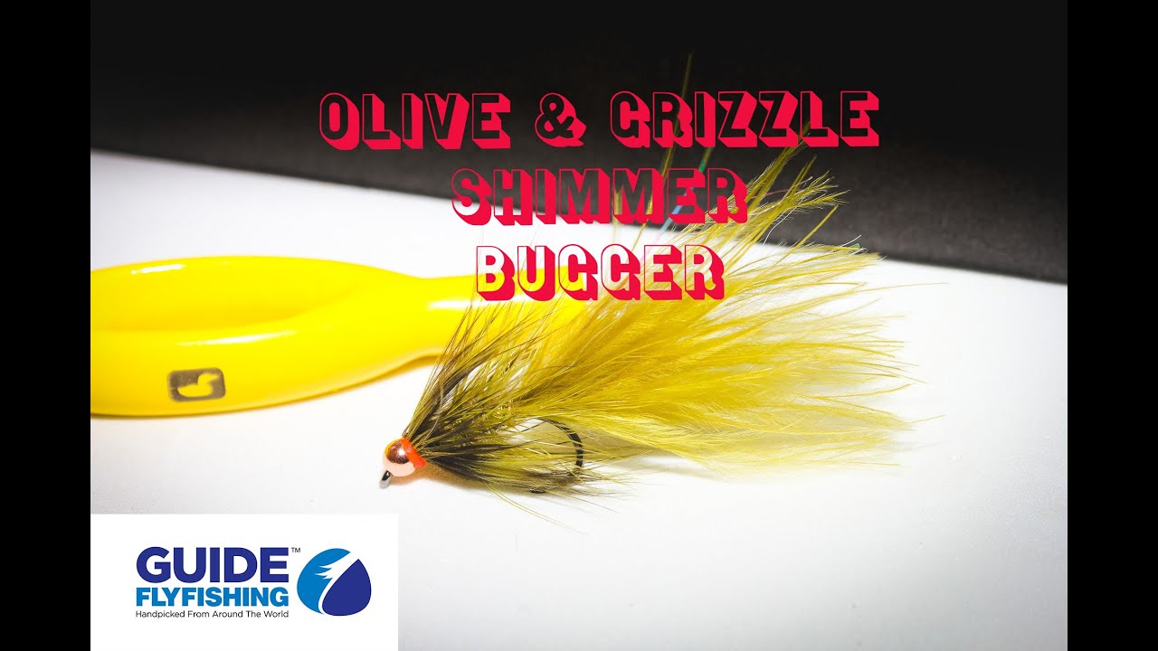 Fly Tying The Olive & Grizzle Shimmer Bugger