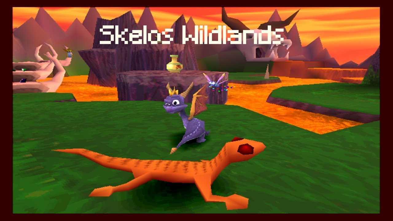Spyro 2 Skelos Wildlands Texture Hack by RubbberRabbbit2