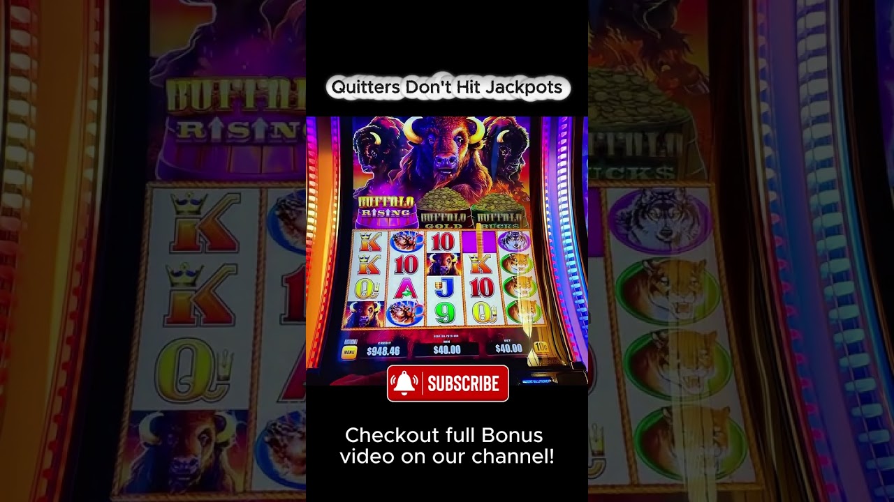 👉 2nd SPIN HANDPAY! Buffalo Triple Power Pays $2,995 on a $40 Bet! 🤯#Viral #Jackpot #Slots
