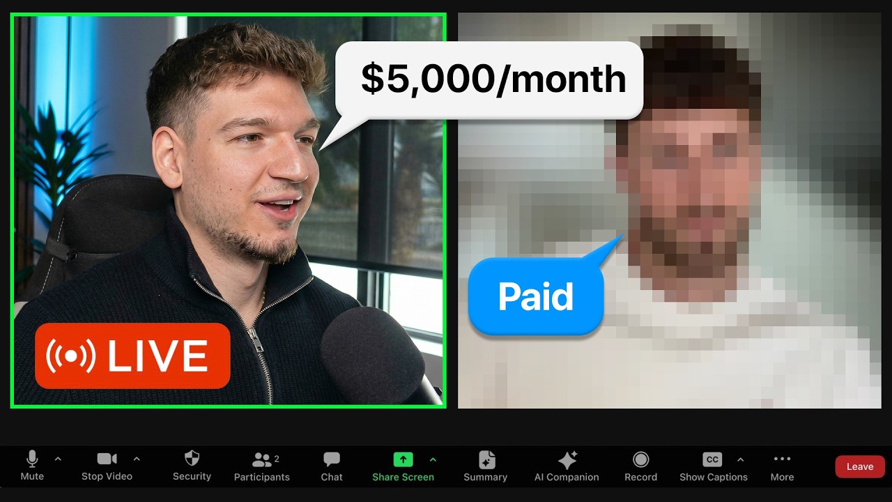 Closing a $5,000/m Content Operating Client (NO Case Studies)
