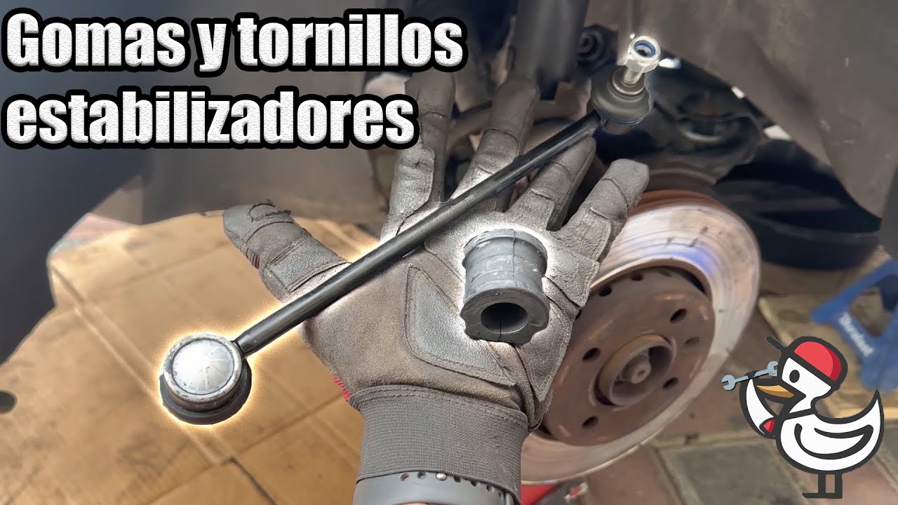Cómo cambiar los tornillos y gomas de barra estabilizadora VW