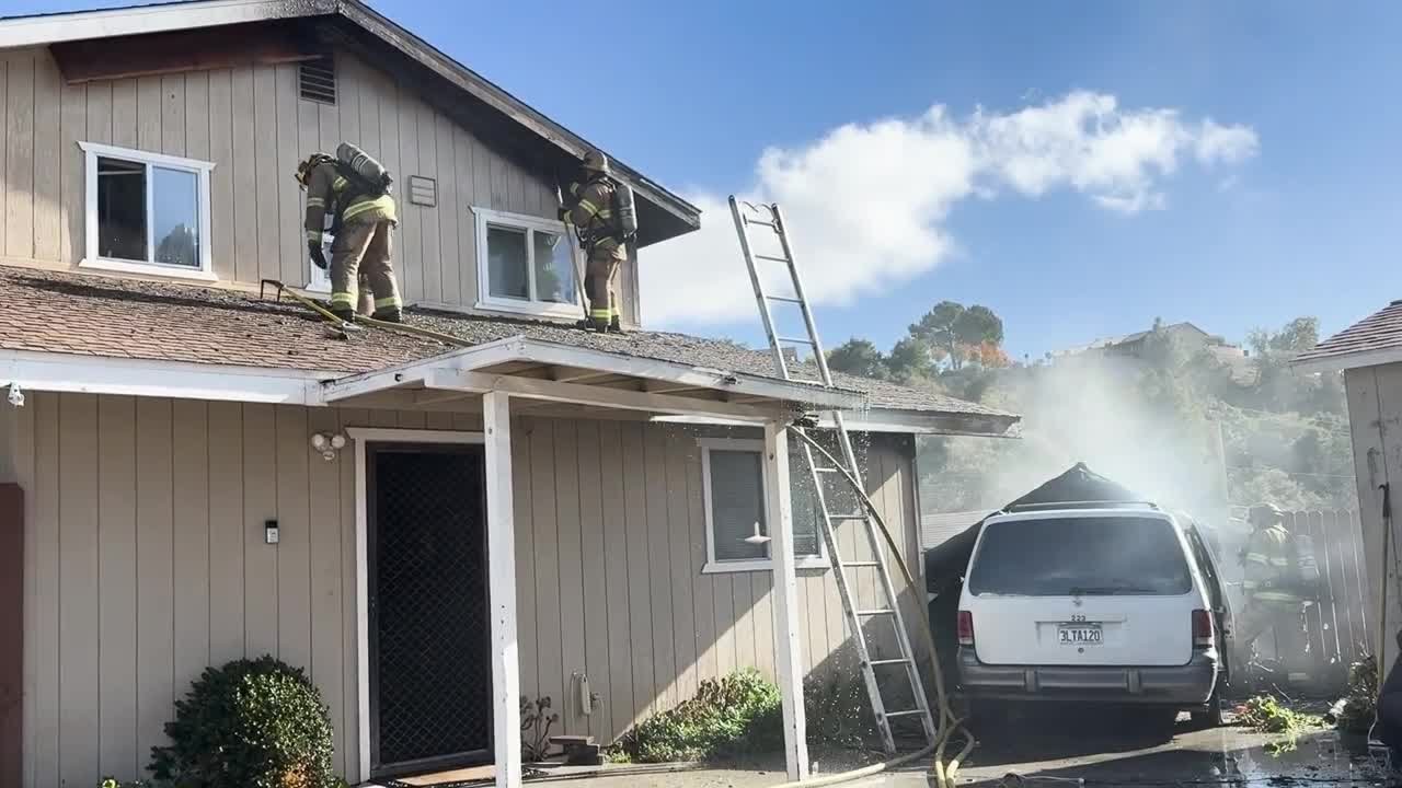 Fire breaks out at home in Atascadero