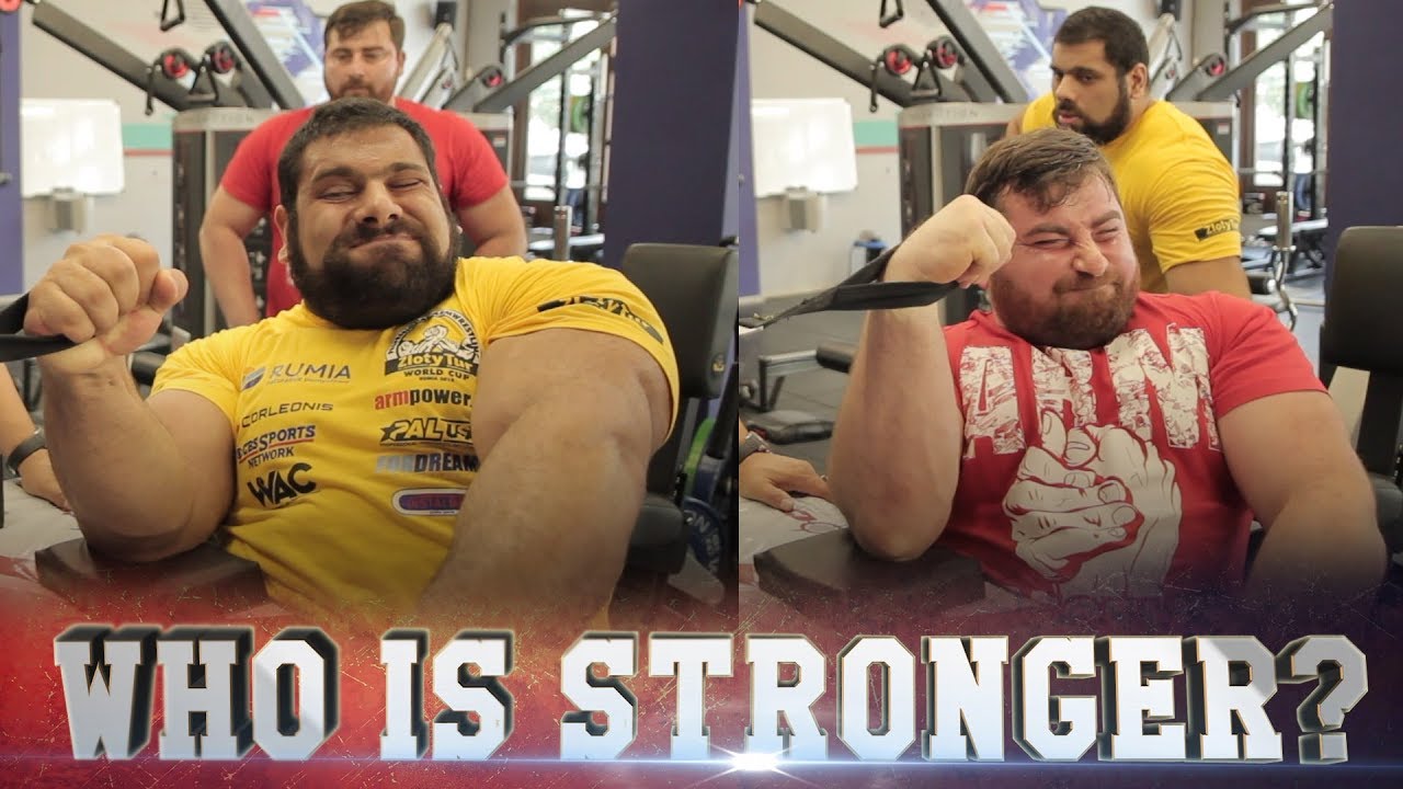 Gym CHALLENGE: who is stronger, Levan or Genadi?