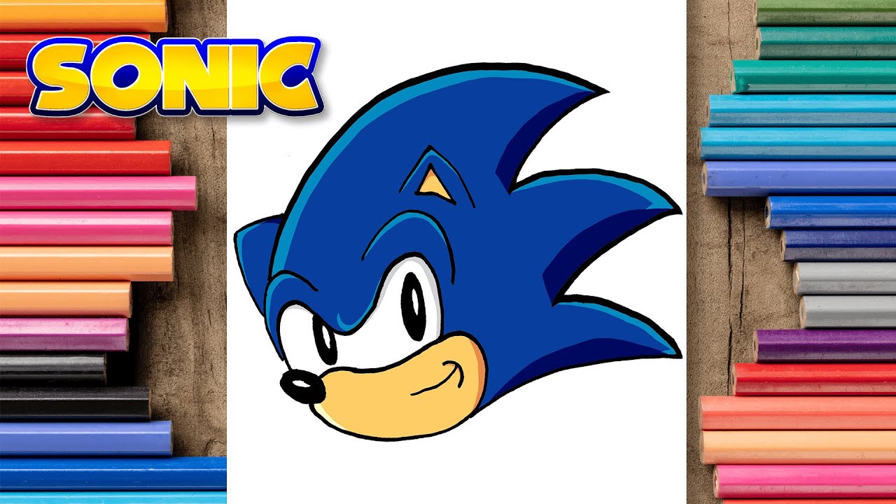 Desenhe Sonic Como Um Profissional Em 5 Minutos!