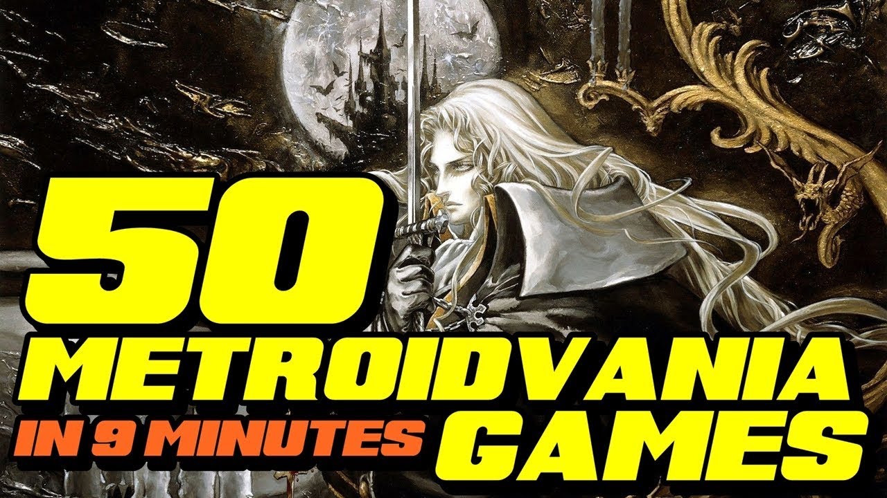 50 Metroidvania in 9 minutes PART 1