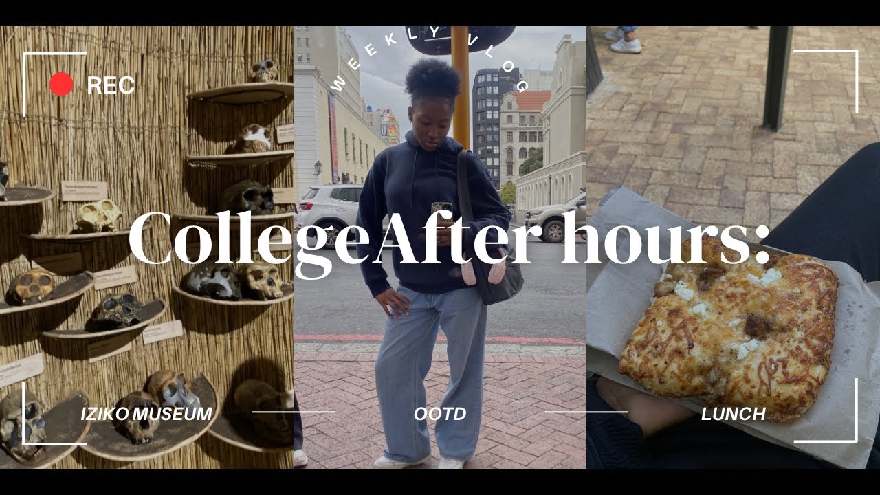 COLLEGE AFTER HOURS: Everything I did in CapeTown After Lectures | Iziko Museum |Yap session etc.📚🇿🇦