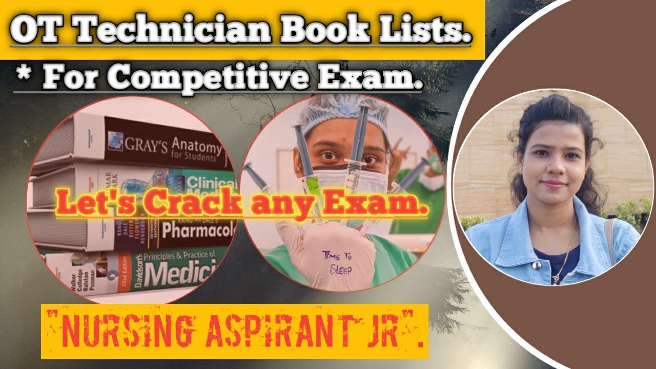 OT Technician Booklist || Anesthesiology || OTA Preparation @Shiningaspirant
