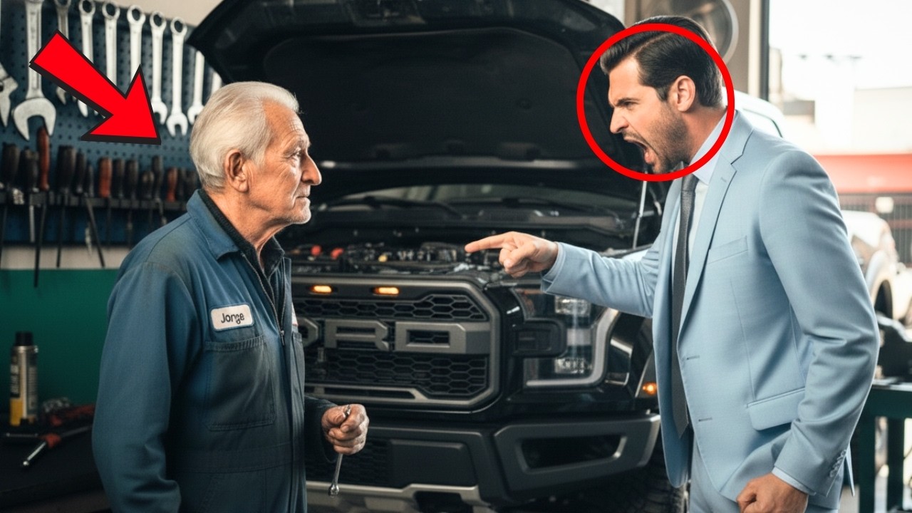EMPRESARIO SE BURLA DE MECÁNICO VIEJO... HASTA QUE REPARÓ LO QUE 15 TALLERES NO PUDIERON