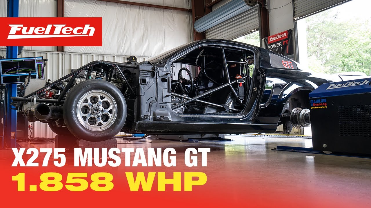 1,858 WHP | X275 Mustang GT | Ken “Smiley” Johnson