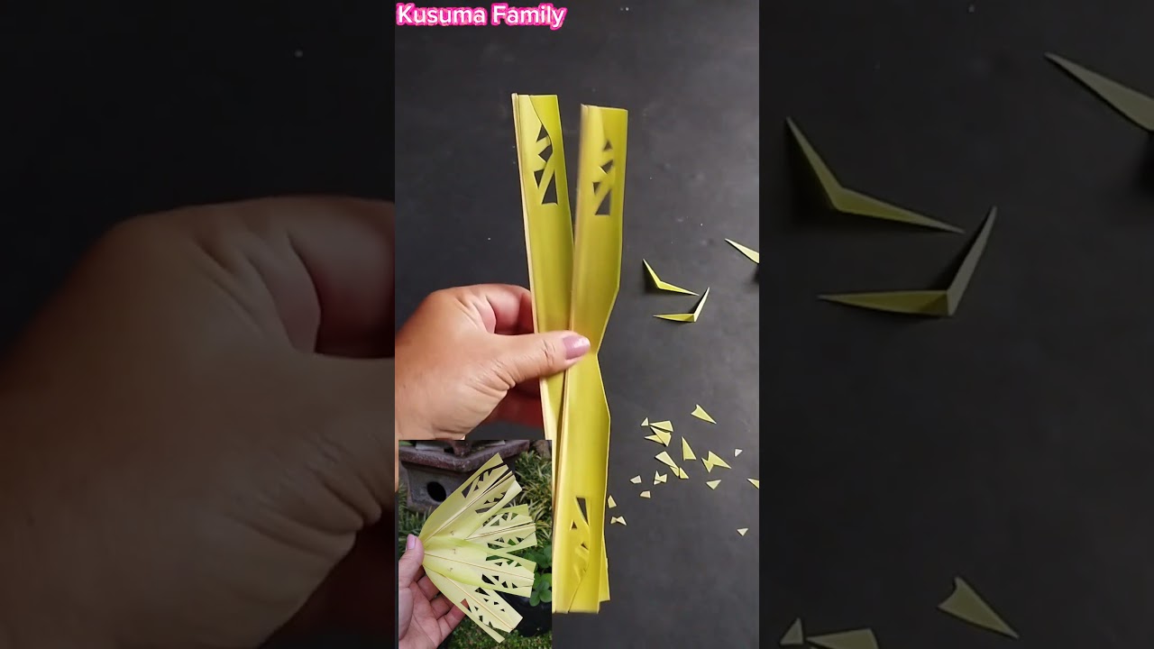 Cara membuat sampian plaus sederhana