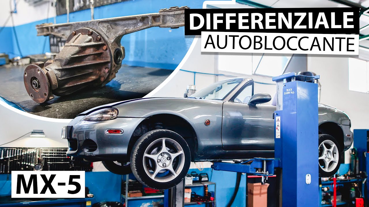 Mazda MX5 🔧Monto l'autobloccante sulla 1600