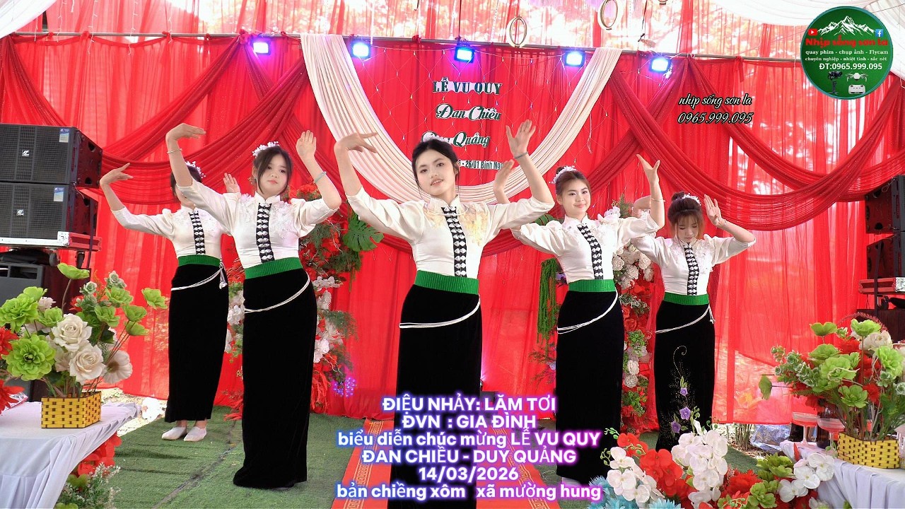 ĐIỆU NHẢY: LĂM TƠI ĐVN : GIA ĐÌNH biểu diễn chúc mừng LỄ VU QUYĐAN CHIỀU - DUY QUẢNG14/03/2026