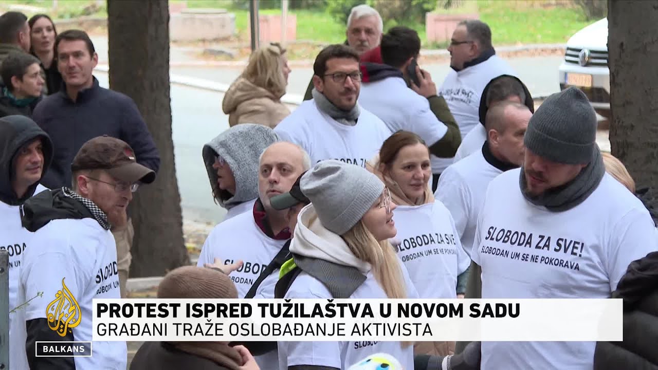 Protesti ispred tužilaštva u Novom Sadu: Građani traže oslobađanje aktivista
