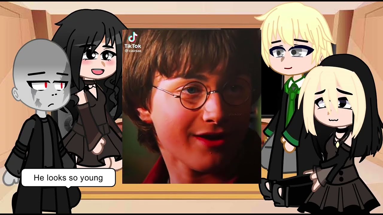 Death Eaters react to Harry Potter // Part 4 // GMRV // Harry Potter // Drarry