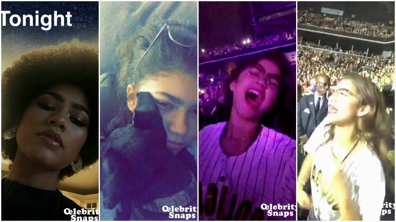 Zendaya Snapchat Stories | October 2017 Full |
