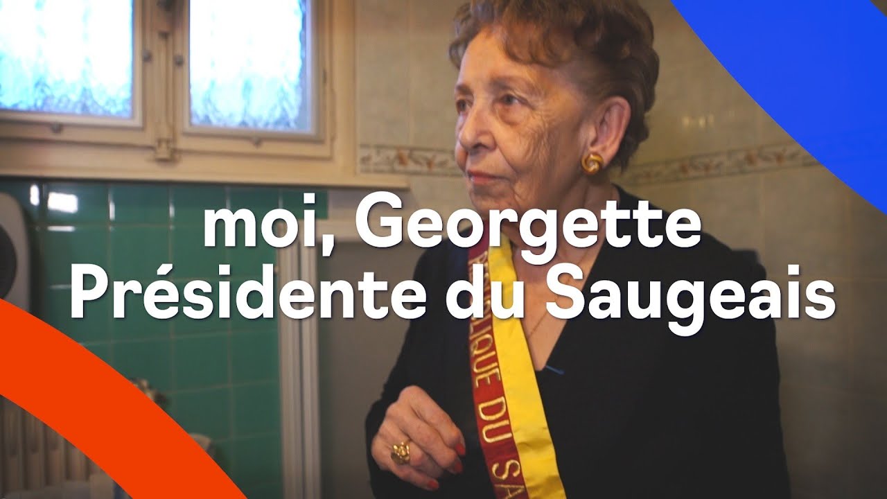 Georgette, 86 ans, présidente de la République libre et autoproclamée du Saugeais