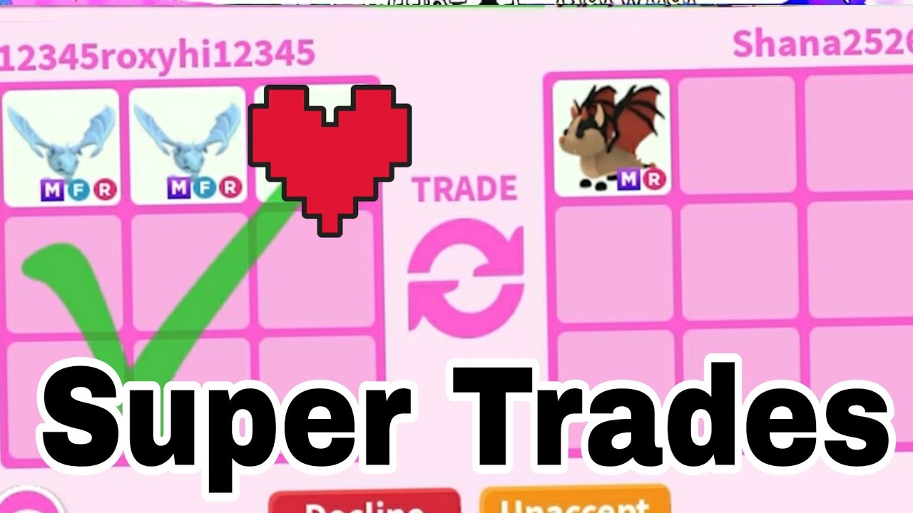 Mega Successful Adopt Me Trading Video 2023 Super Trades
