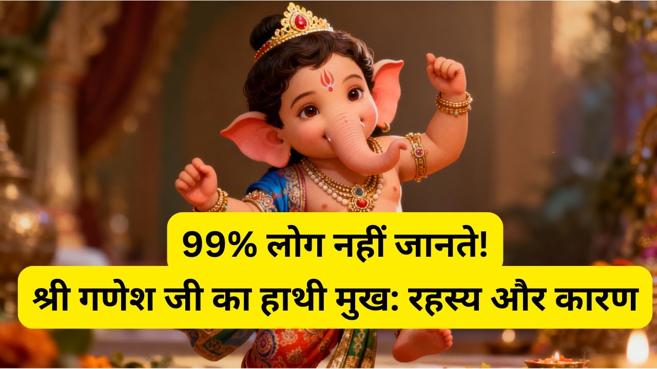 श्री गणेश के हाथी मुख का रहस्य 