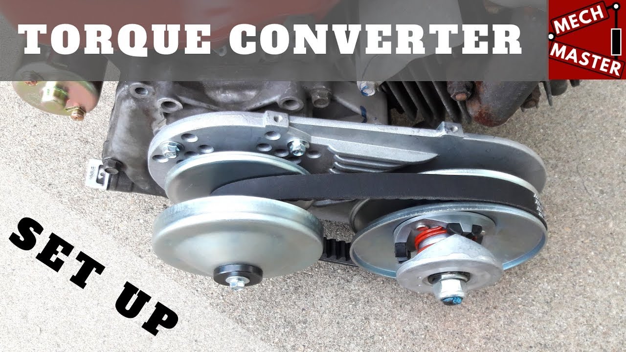 Go Kart Torque Converter Setup Install (TAV)