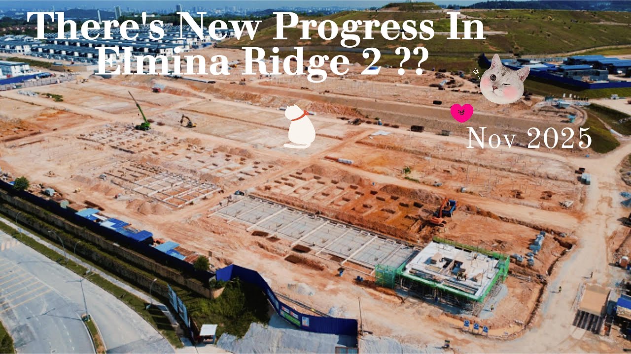 #elmina Elmina Ridge2 listopada 2025 #simedarbyproperty #shahalam #budownictwo #drone #dom #filmy