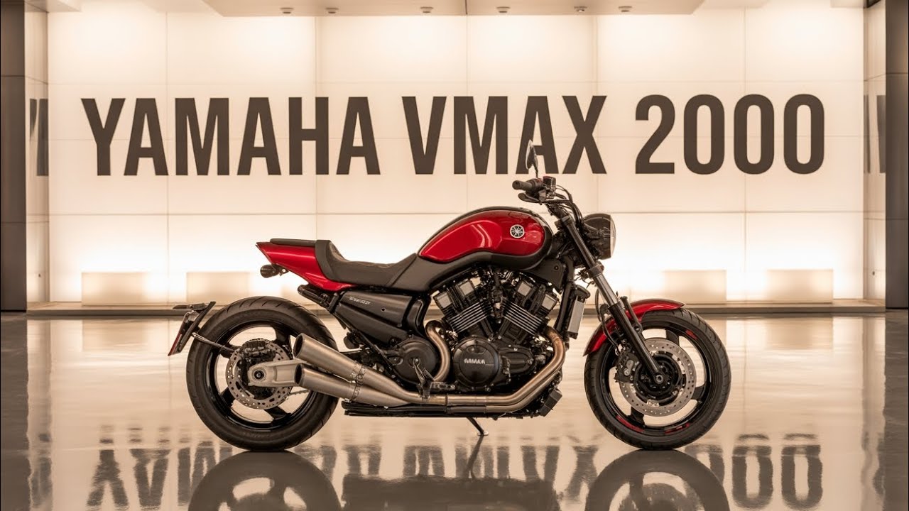2000cc V4 Power! The New Yamaha VMAX Is Unstoppable