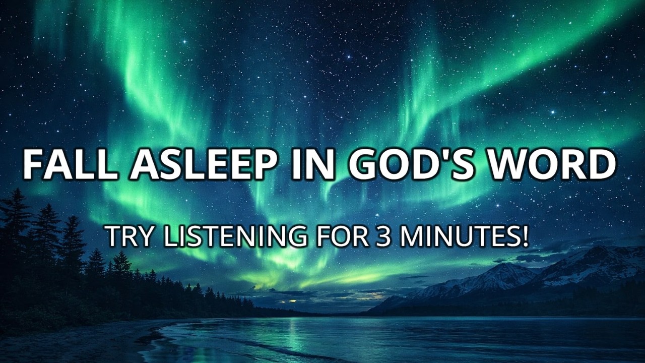 I know you're tired... Fall Asleep In God's Word