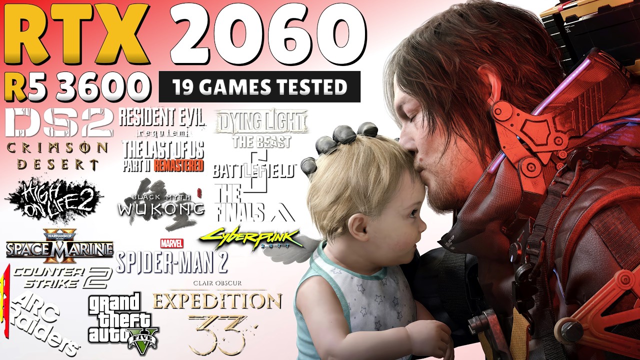 RTX 2060 + Ryzen 5 3600 & 2666Mhz Ram: Test in 19 Games | Best Budget Combo?