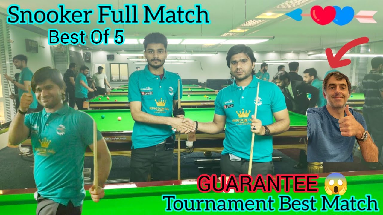 Snooker Match | Rana Irfan Vs Ahmar Tariq | Best Of 5 | 3 Maximum Breaks HD | #snooker #match
