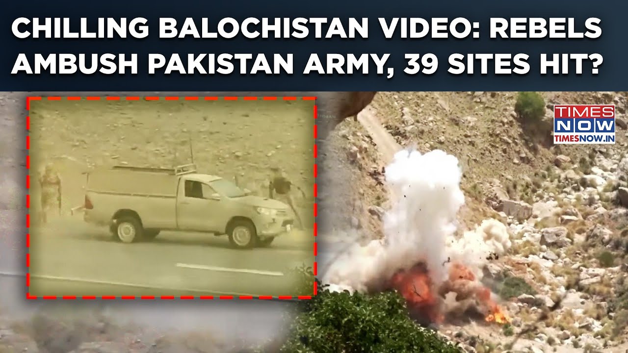 Balochistan Breaking? Chilling Video| Pakistan Army Ambushed, 39 Sites Hit By BLA? Munir's Nightmare