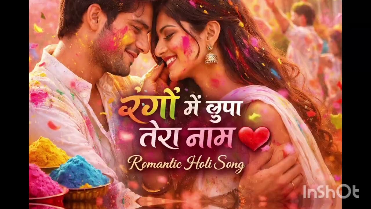 रंगों में छुपा तेरा नाम ❤️ | Heart Touching Romantic Holi Song 2026 | New Love Song