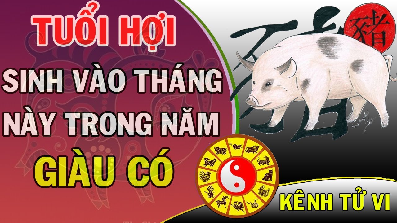 Tuổi Hợi cực kỳ giàu có nếu sinh đúng tháng này trong năm