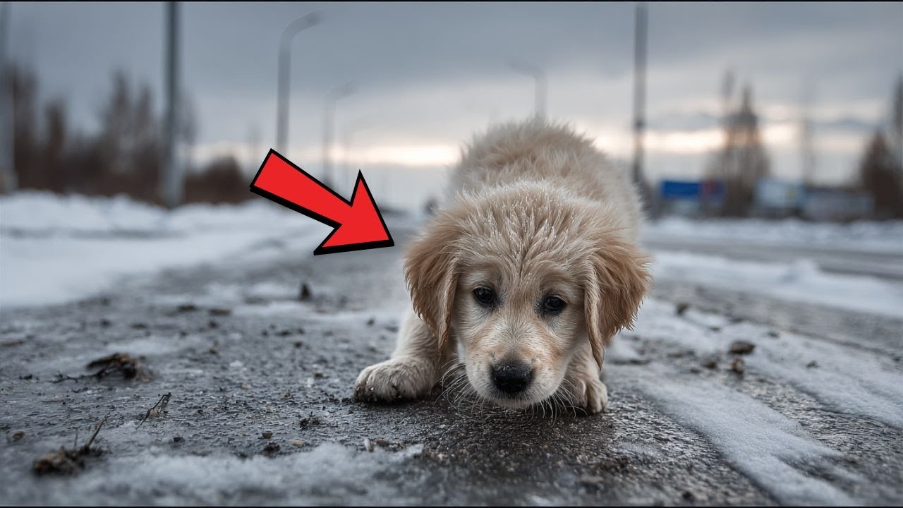 Crippled and Forgotten in the Cold—Sunny, the Golden Puppy Who Didn’t Quit