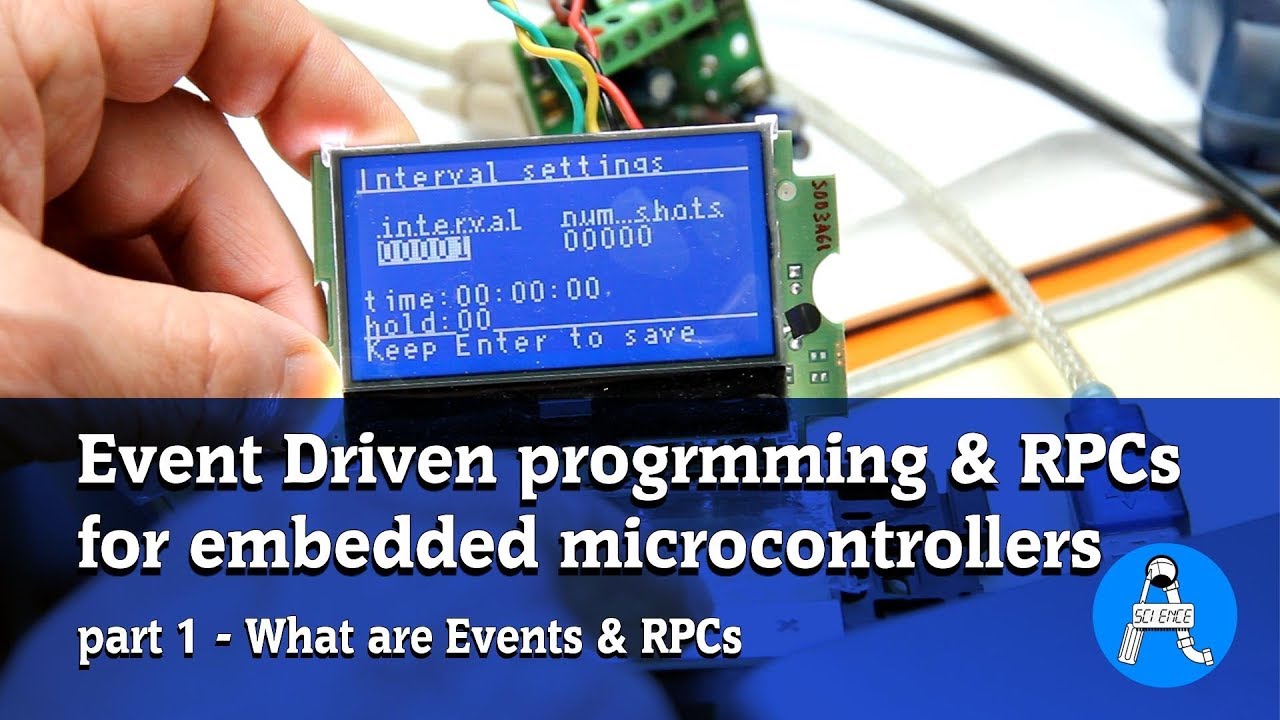 Event driven+RPCs for embedded microcontrollers #1 - What are events&RPCs