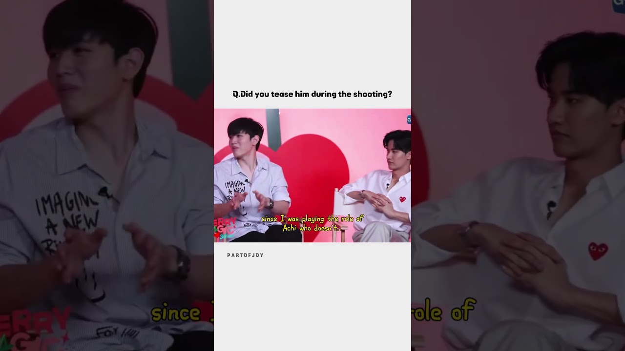 He had to control himself from teasing him!!? 🤣🤣 