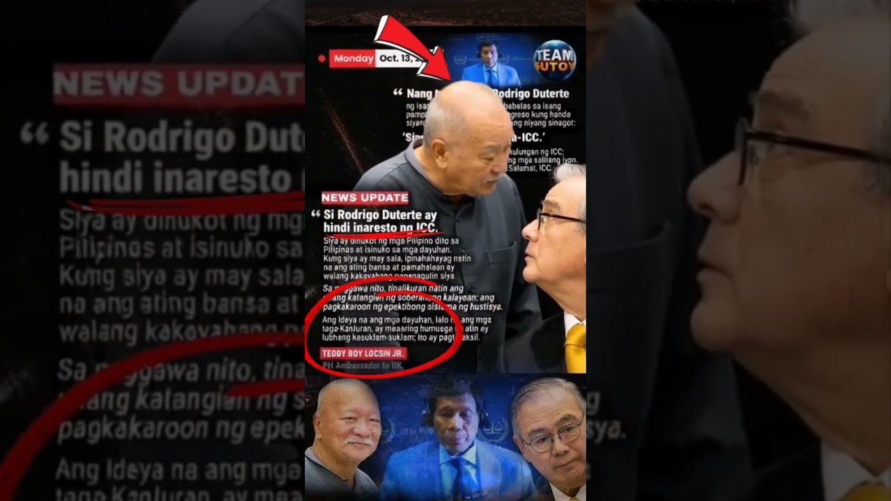 &ldquo;Teddy Locsin Jr. Clarifies: Duterte Not Arrested by ICC, But Taken by Filipinos&rdquo;