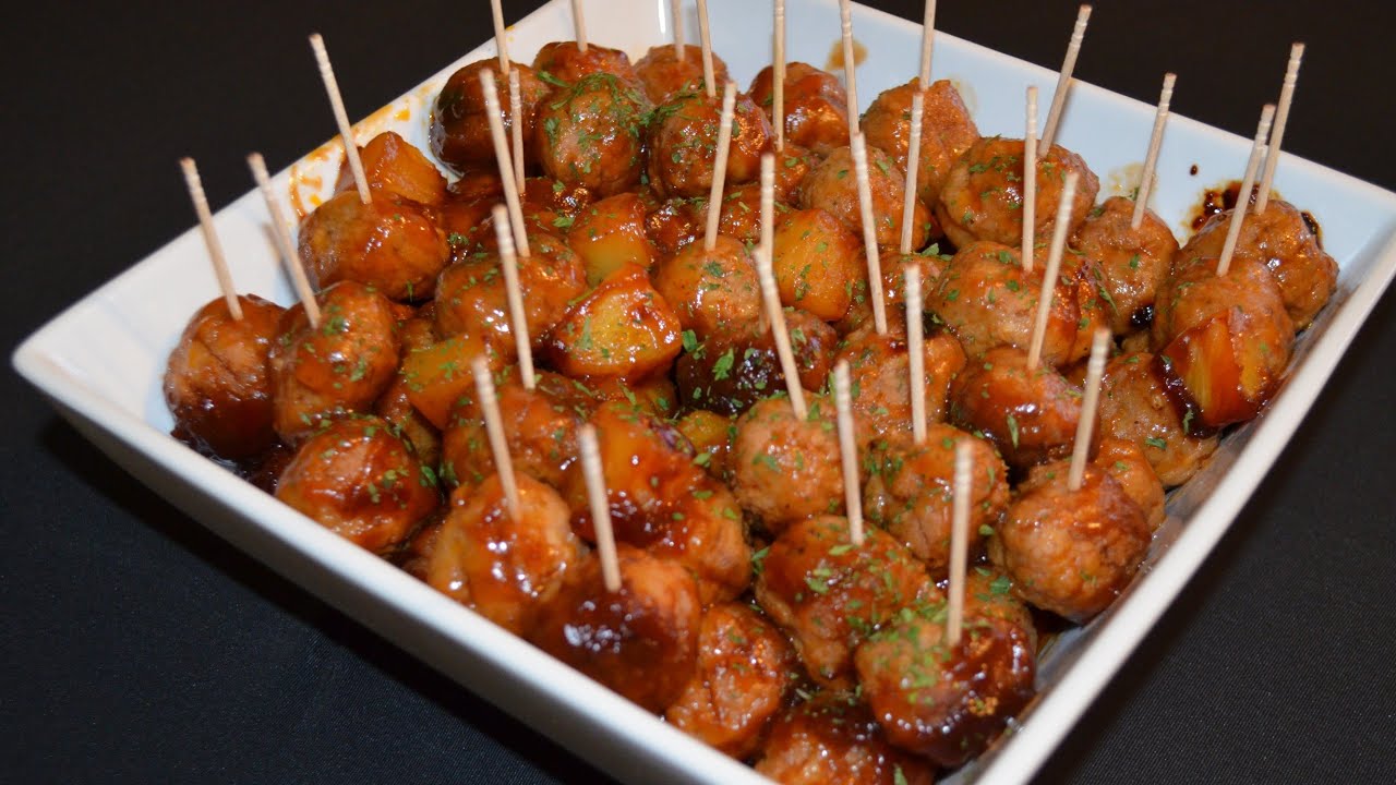 Easy to Make BBQ Meatballs For A Party!