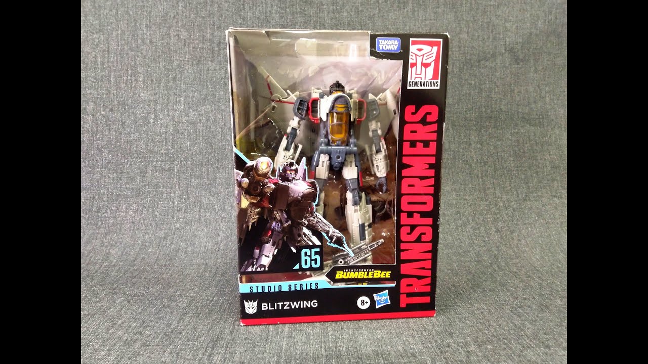 Обзор трансформера Blitzwing - SS - 65 - Studio Series - Voyager - Hasbro - TAKARA TOMY. Музей Р-ТФ.