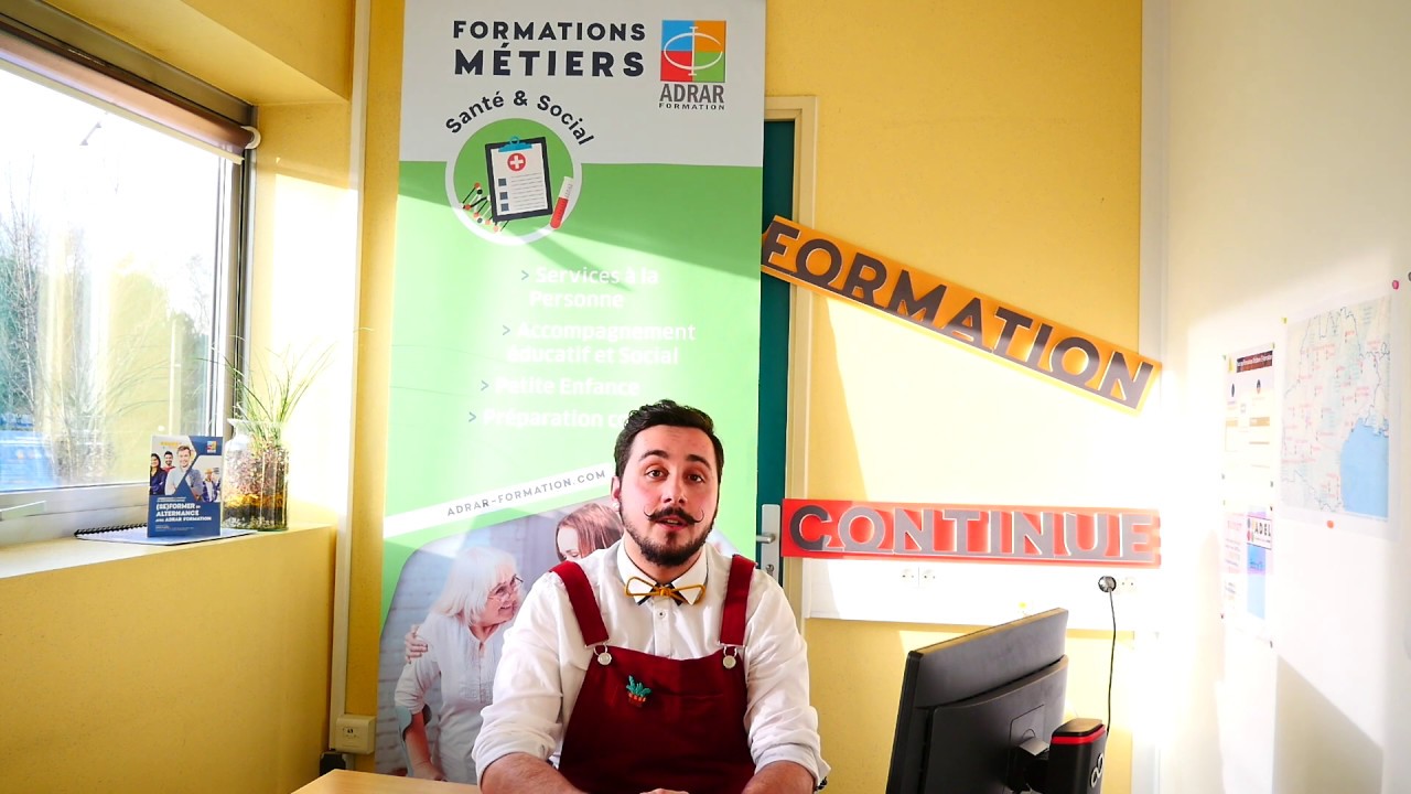 Le métier d’AES – Accompagnant éducatif et social présenté par ADRAR FORMATION Santé Social