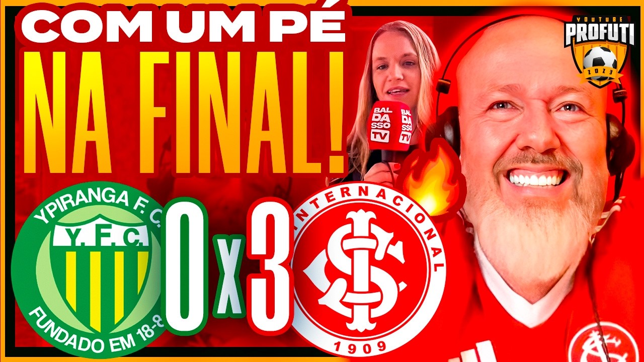 Inter 3x0 Ypiranga! Atropelo em Erechim e pé na final 🔥⚽