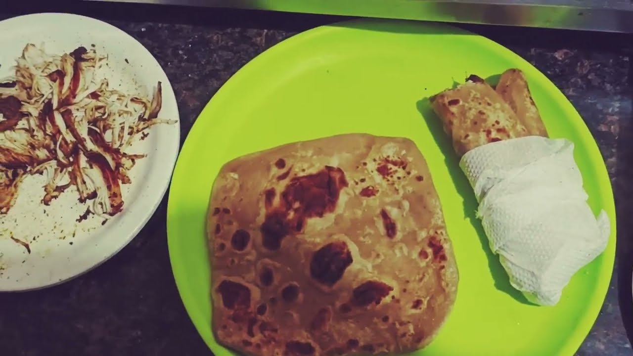 Assembling of Chicken Wrap😋😋😋😋 #chickenwrap #chickentikka #food #indianfood #wrap #kfcchicken