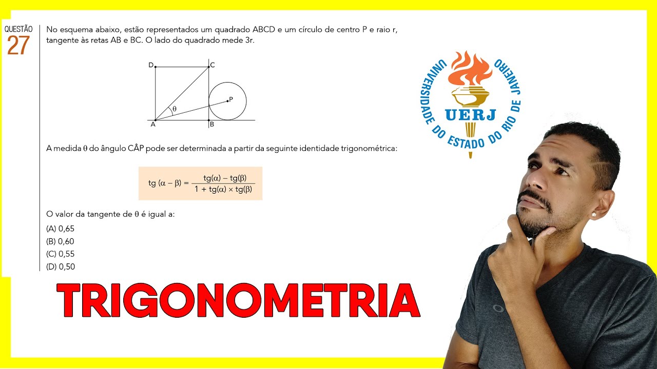 UERJ 2017.1 - TRIGONOMETRIA