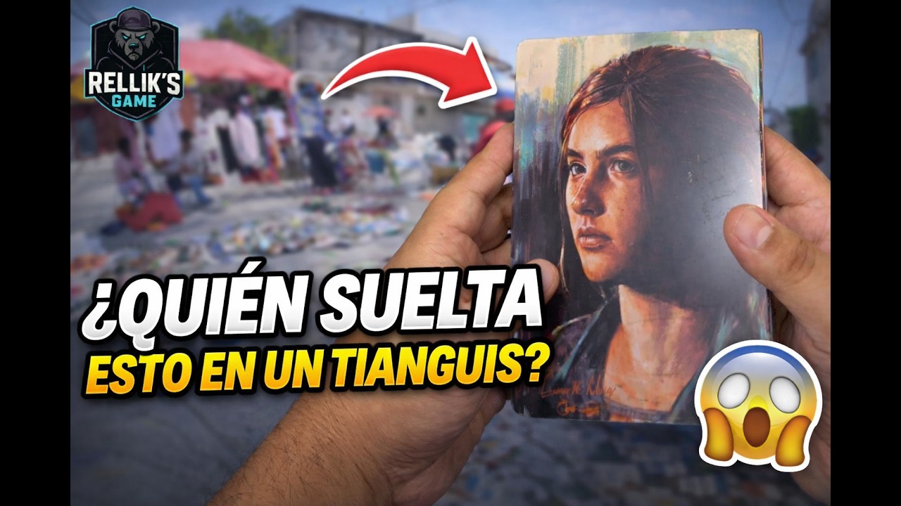 No esperaba encontrar The Last of Us 2 edición especial en un tianguis…