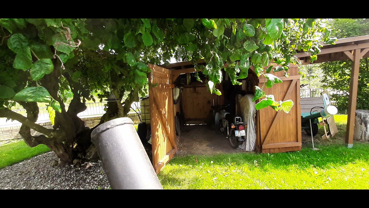 Fortschritt E930 mit Auspuff oben und Das Simson Auto ist jetzt meins +halb Star, halb S50 Moped