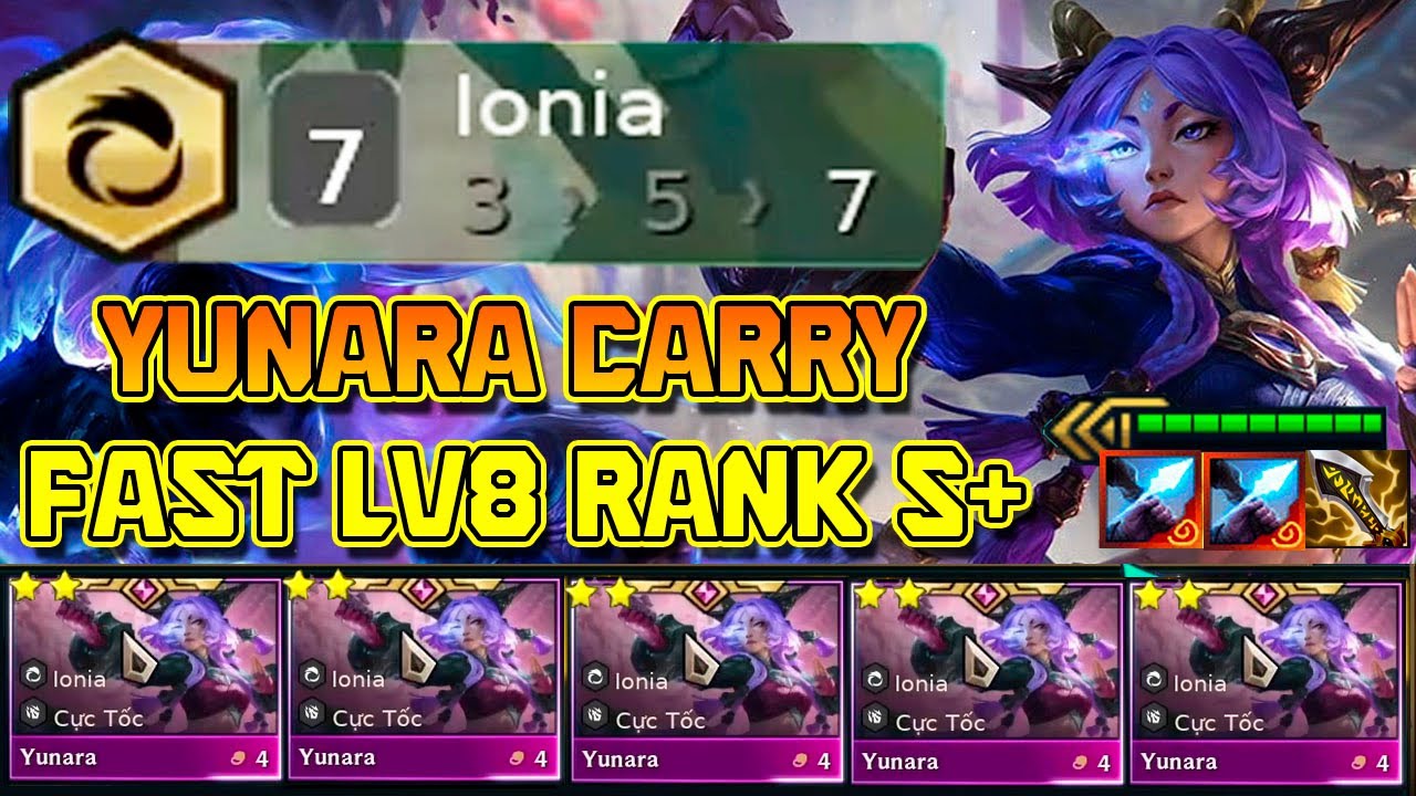 BÍ KÍP FAST 8 LEO RANK: YUNARA IONIA - BÀI ĐẤU BẬC S+ MẠNH NHẤT META 16!