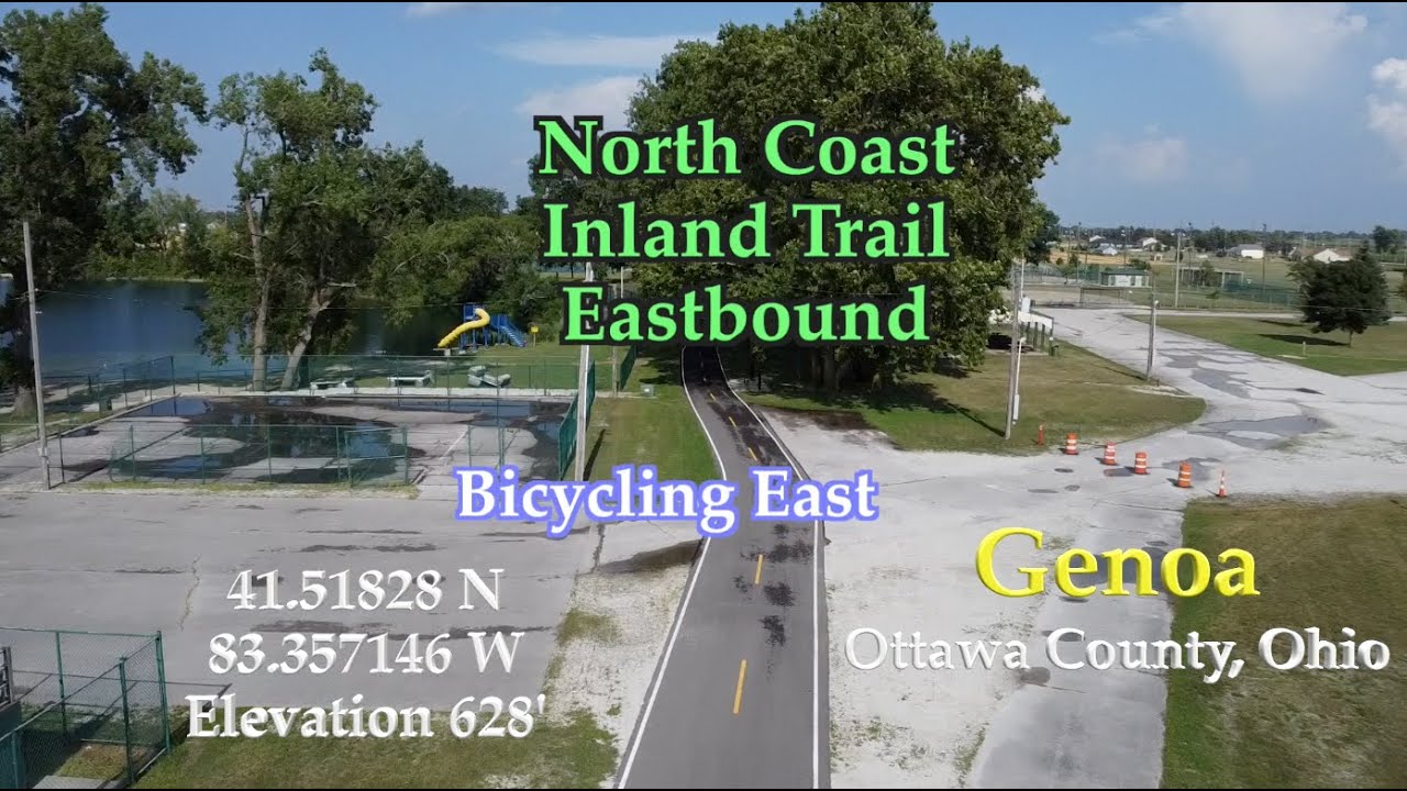 North Coast Inland Trail: Genoa to Fremont, aerial 🚲 ( PTXVI )