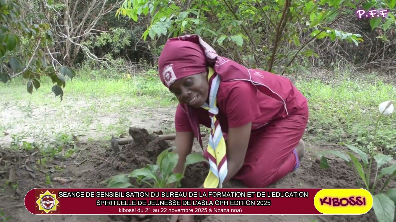 Séance de sensibilisation du B.F.E.S.J de l'Asla OPH édition 2025 à kibossi 