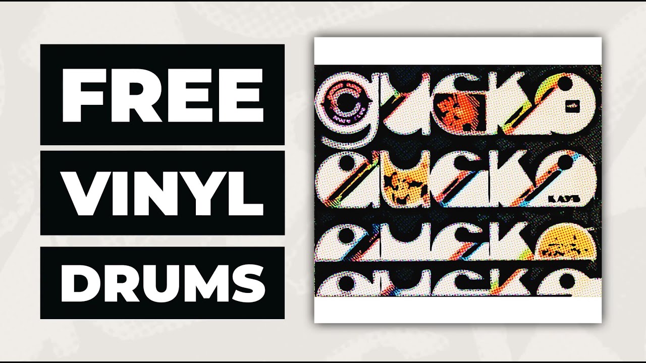 250 FREE Vinyl Drum Samples | Free Vinyl Drums Pack
